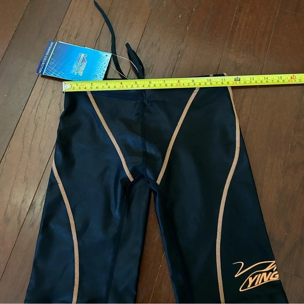 NWT Yingfa racing swimming jammer (26-28) black - Picture 3 of 7